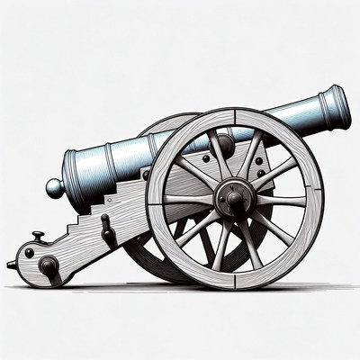 Vintage Cannon Illustration