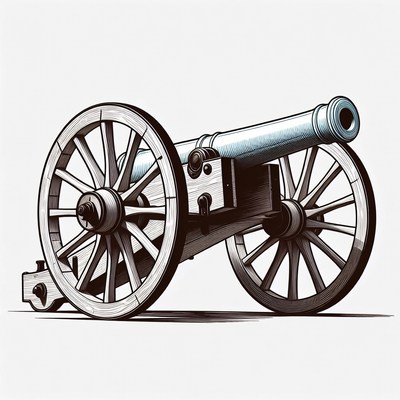 Vintage Cannon Illustration