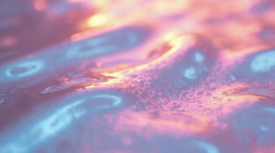 Vibrant Iridescent Holographic Texture