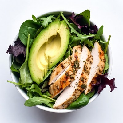 Chicken Avocado Salad Bowl