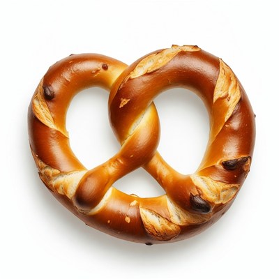 Fresh Pretzel with Poppy Seeds