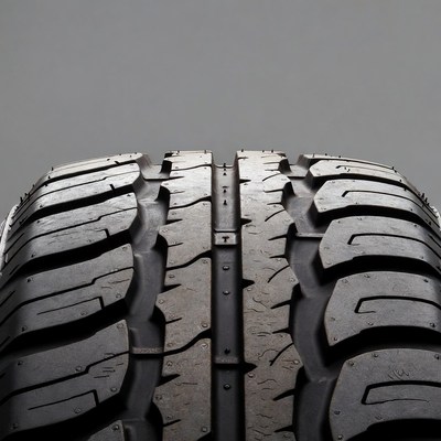 Closeup of Off-Road Tire Tread