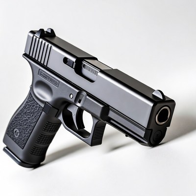 Black Glock 19 Pistol