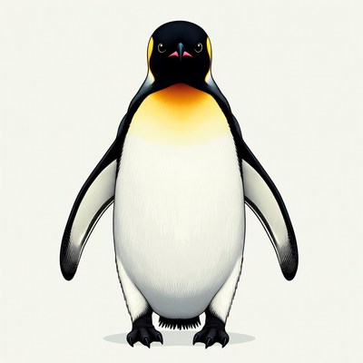 Emperor Penguin Illustration