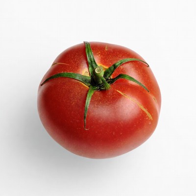 Fresh red tomato isolated