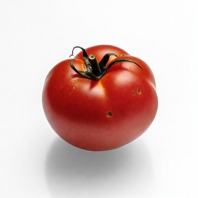 Red Tomato with Stem