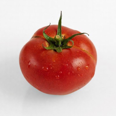 Fresh Red Tomato with Stem