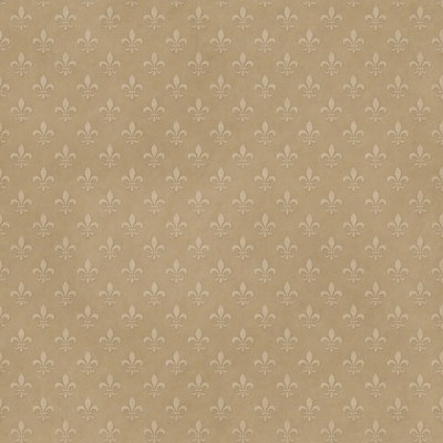Cream Fleur-de-lis Pattern Background