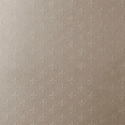 Fleur-de-lis Pattern on Beige Background