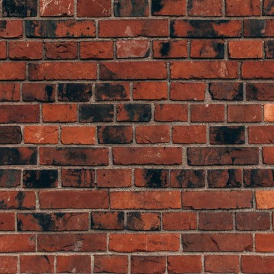 Rustic Red Brick Wall Texture