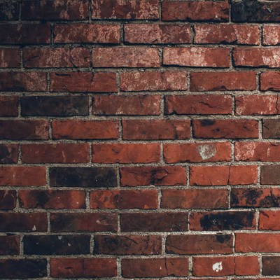 Rustic Red Brick Wall Texture