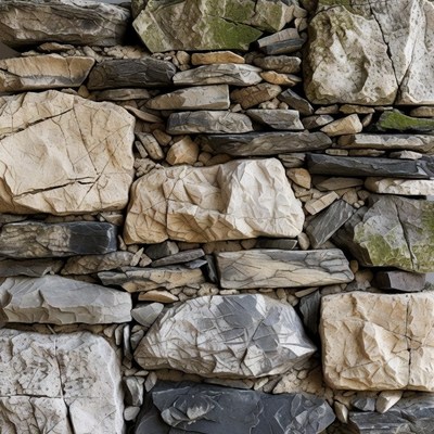 Mossy Stone Wall Texture