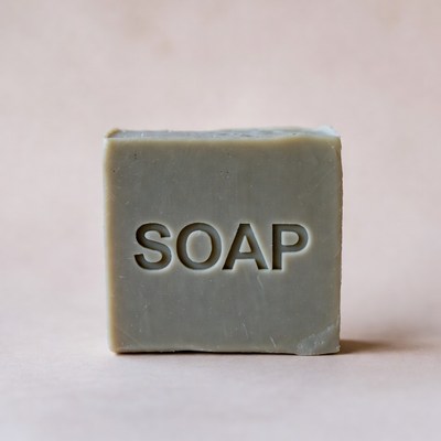Gray Bar Soap Block