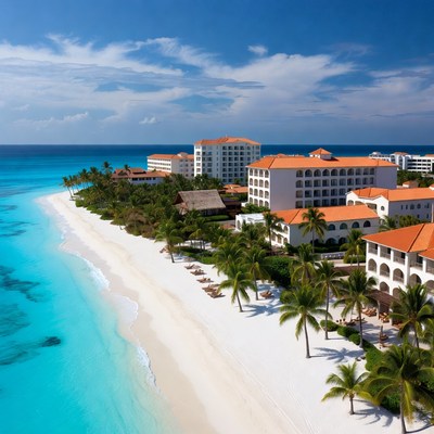 Luxury Resort on Tropical Beach