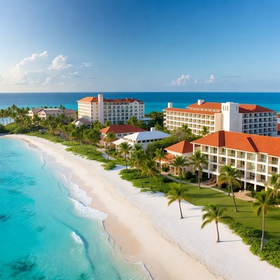 Luxury Resort on Tropical Beach