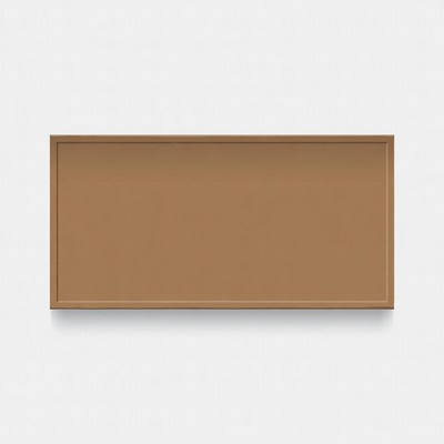Brown Blank Bulletin Board