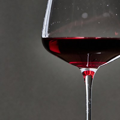 Red Wine Glass