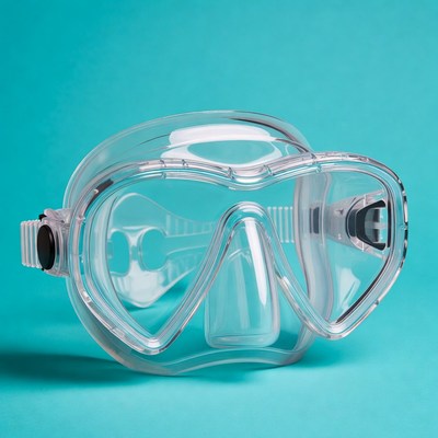 Clear Scuba Diving Mask