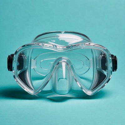 Clear Scuba Diving Mask
