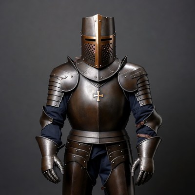 Medieval Knight in Full Armor
