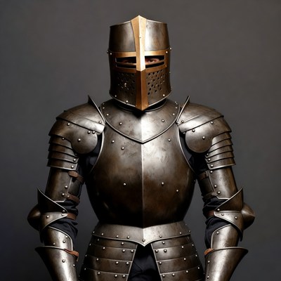 Medieval Knight in Full Armor