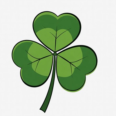 Four-leaf clover illustration