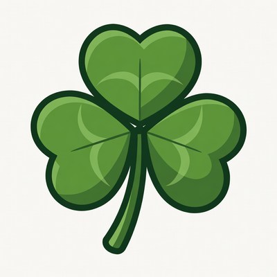 Four-leaf clover illustration