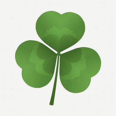 Three-leaf clover illustration