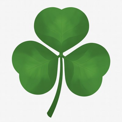 Four-Leaf Clover Illustration