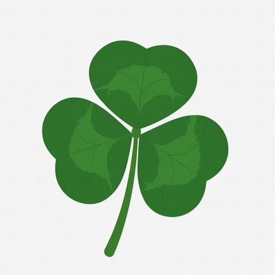 Four-leaf clover illustration