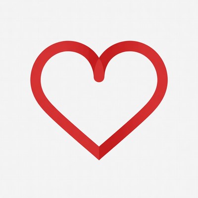 Red heart icon