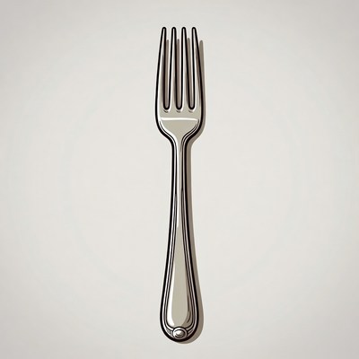 Silver Fork Illustration