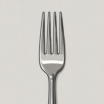 Silver Fork Illustration