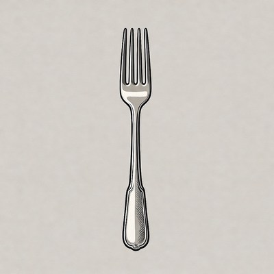 Silver Fork Illustration