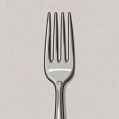 Silver Fork Illustration