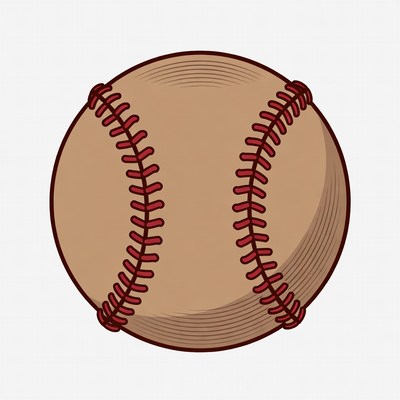 Baseball clipart illustration