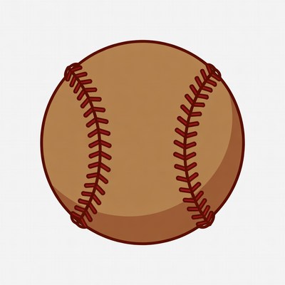 Baseball clipart illustration