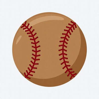 Baseball clipart illustration
