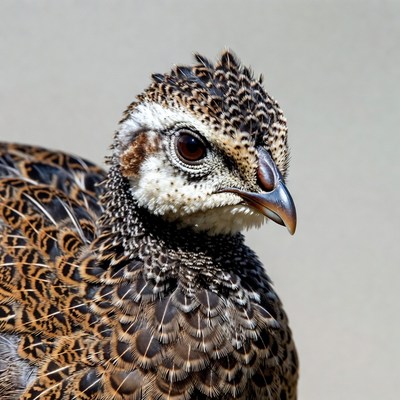 Close-up of quail bird