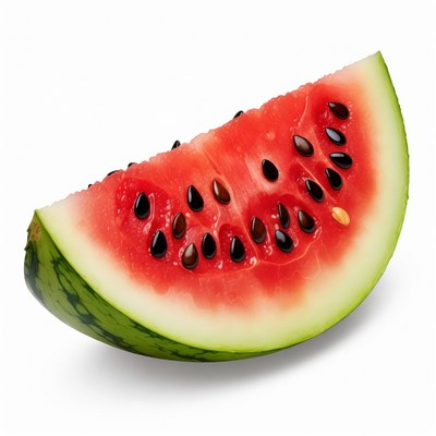 Fresh watermelon slice