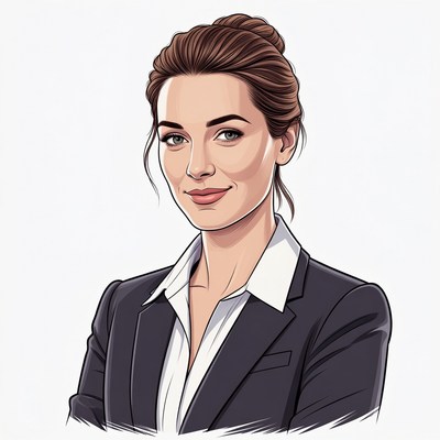 Professional woman in suit portrait