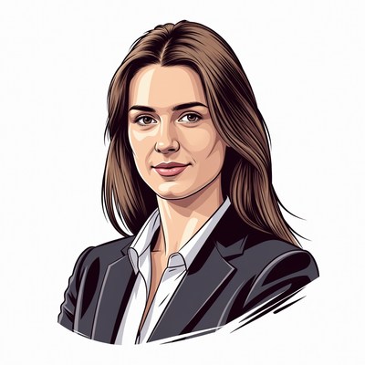 Professional woman in suit portrait