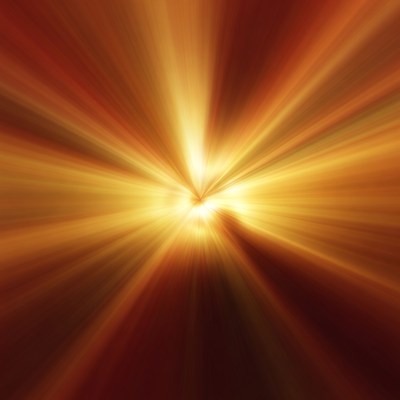 Radiant Golden Burst Background