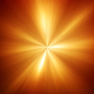 Radiant Golden Burst Background