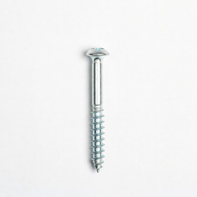 Silver Phillips Wood Screw