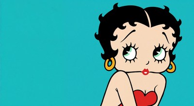 Betty Boop cartoon illustration
