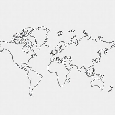 World Map Outline