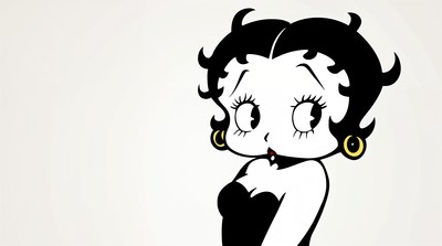 Betty Boop cartoon illustration