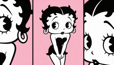 Betty Boop cartoon illustration