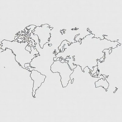 World Map Outline